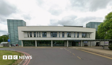 A google maps image of the outside of the hospital.