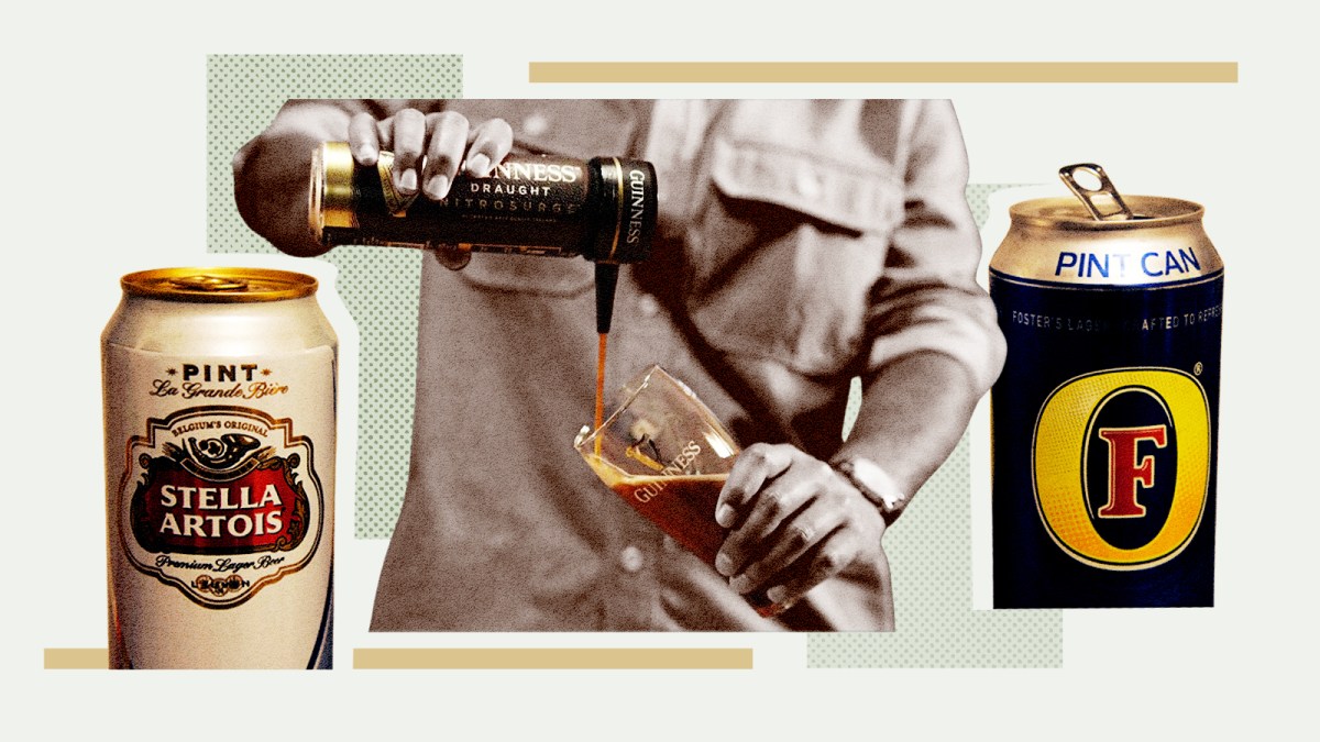 Why the pint in a can is the value hit for home drinkers