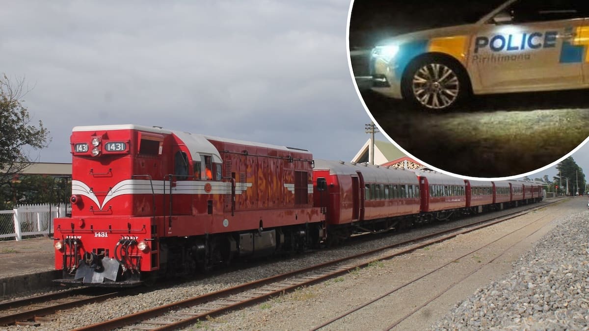 Napier Art Deco Festival murder mystery train ride disrupted by drunk passenger