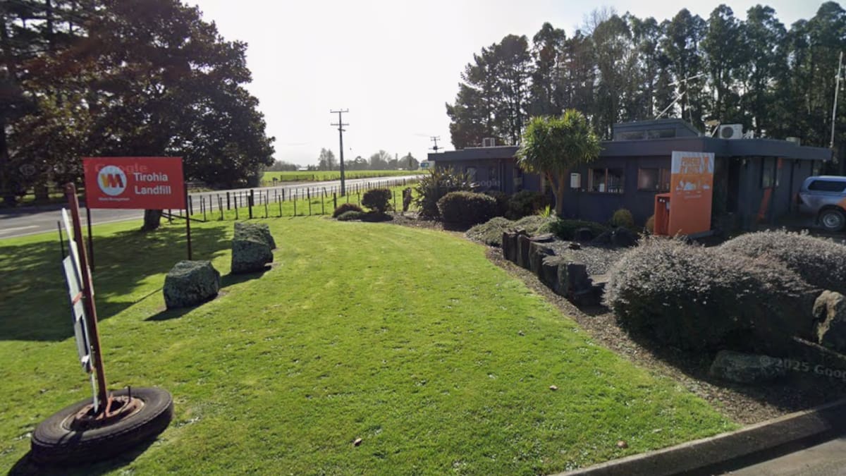 Landfill blaze: 28 firefighters respond to Tirohia Landfill and Energy Park fire