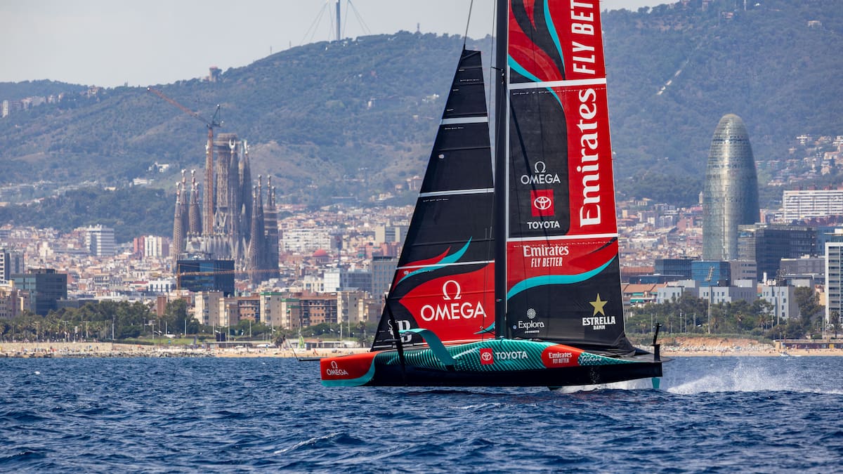 Taihoro refit: Emirates Team New Zealand’s America’s Cup defender returns
