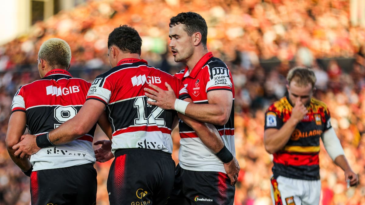 Crusaders v Chiefs: Rob Penney’s side overcome two-try deficit for first win of the season