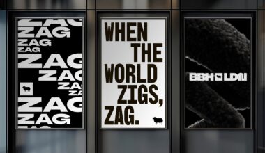 BBH’s rebrand, typeface and “zag” glyphs convey its ethos through design
