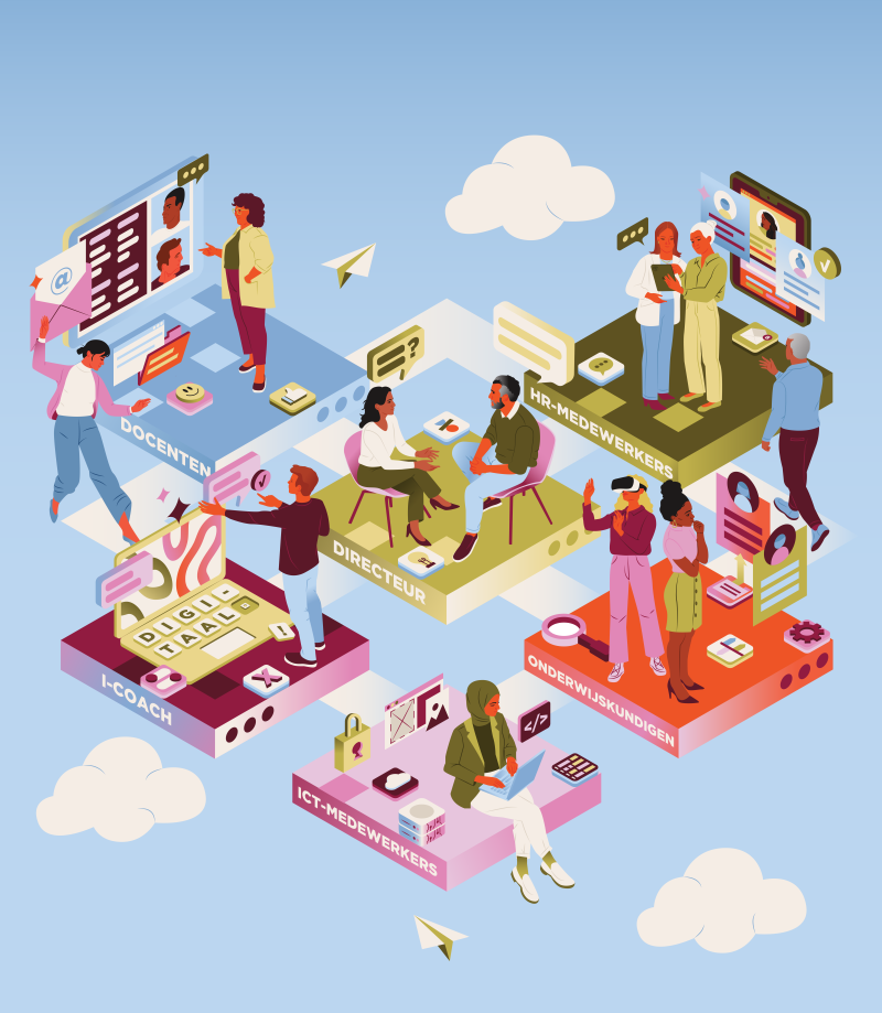 How Karmijn Simons used illustration to create a visual language for MBO Digitaal