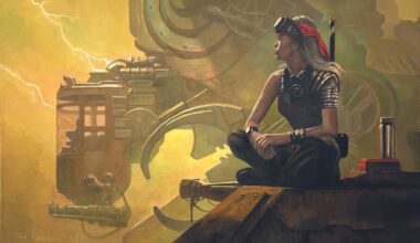 This veteran concept artist ditched digital to go back to oil painting