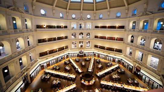 State Library, Melbourne.