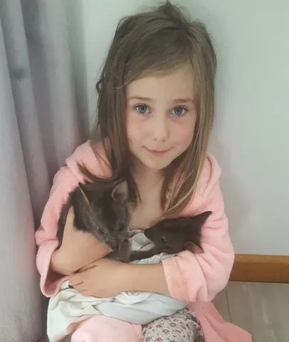 Abbey Barrett before her diagnosis Courtesy of Justine Barrett