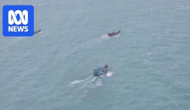 Flotilla of foreign fishing boats spotted in Torres Strait waters