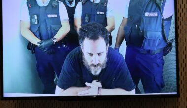 Violent serial offender Nathan Boulter jailed for murder of Christchurch mum - but refuses to face victims in court