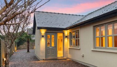 Modern elegance at €490k Blackrock cottage