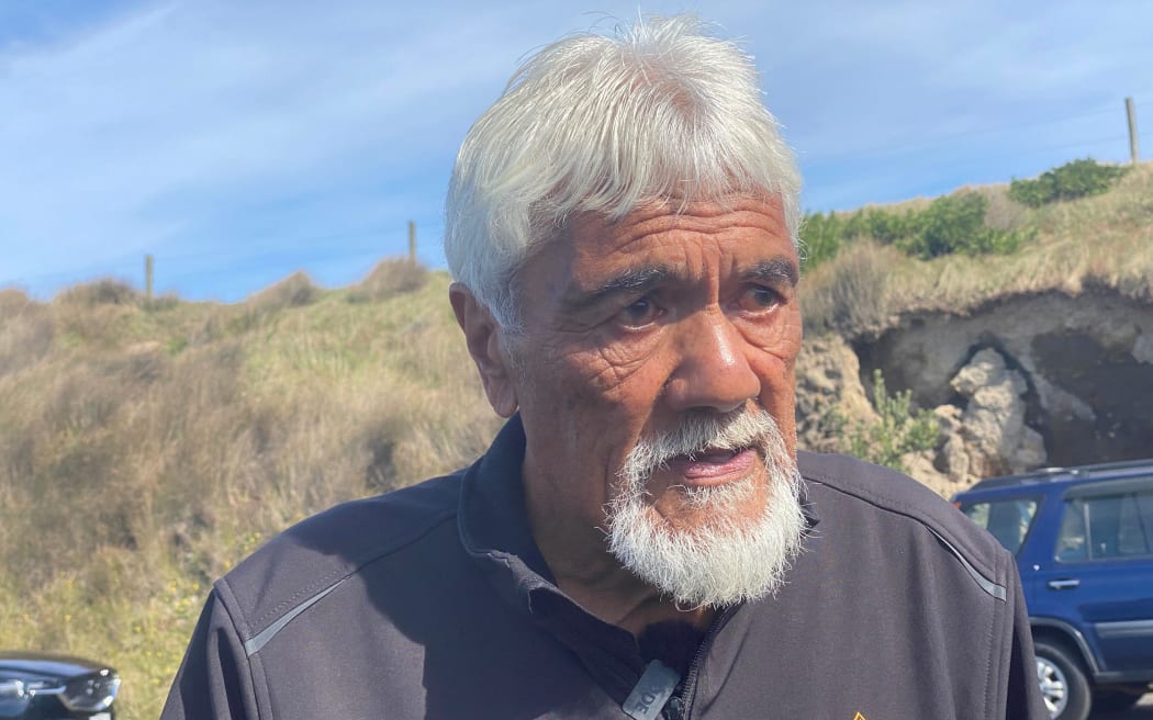 Parihaka kaumātua and former MP Mahara Okeroa says protection isn't just about pāua, but the entire coastal ecosystem. (Te Korimako o Taranaki file)
