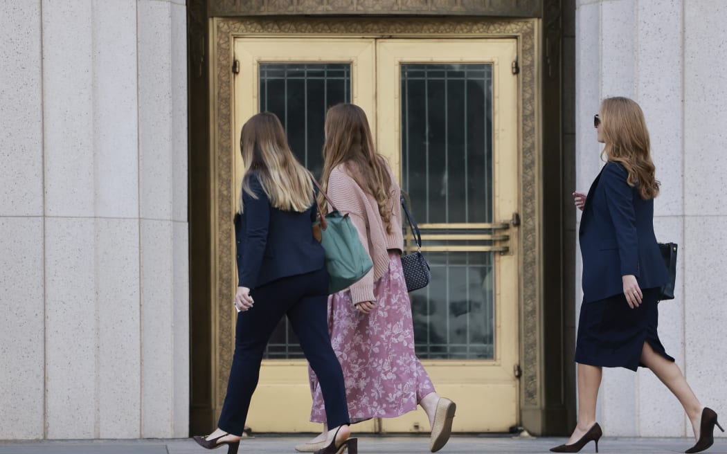 LOS ANGELES, CALIFORNIA - FEBRUARY 26: Plaintiff 