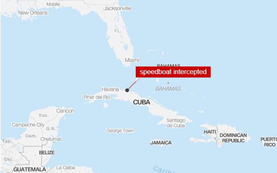 Jetboat intercepted by Cuban coastguard