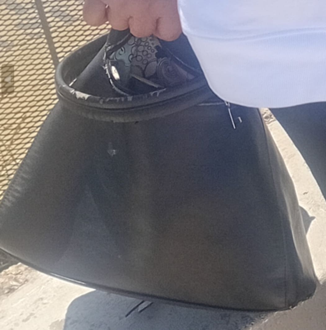 A handbag that is being sought as part of the Sharlene Smith murder investigation.