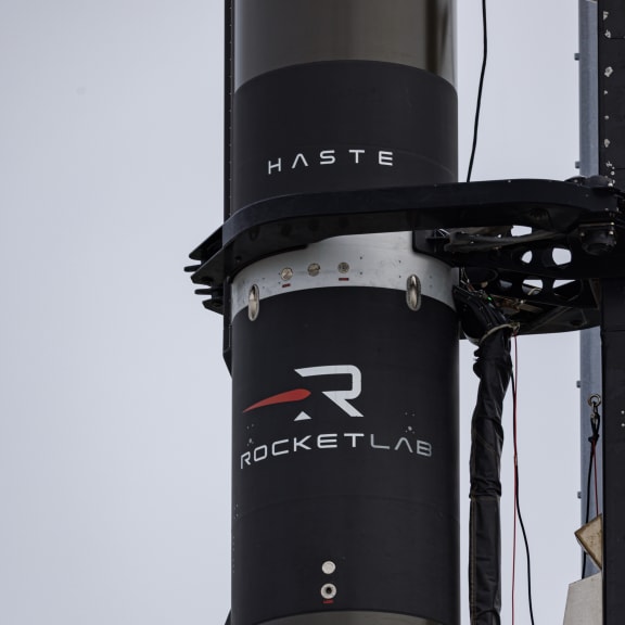 'That's Not A Knife' on the launch pad at LC-2.