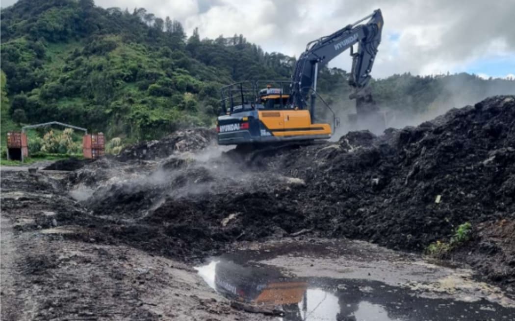 Remediation NZ site in Taranaki