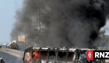 Mexico’s most-wanted drug leader killed in military operation as clashes erupt and US tourists told to shelter in place