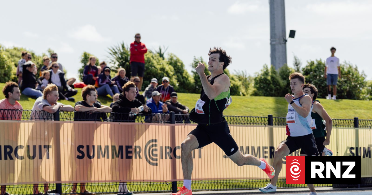 Sprinter Tommy Te Puni overcomes setbacks for national 200 metres record