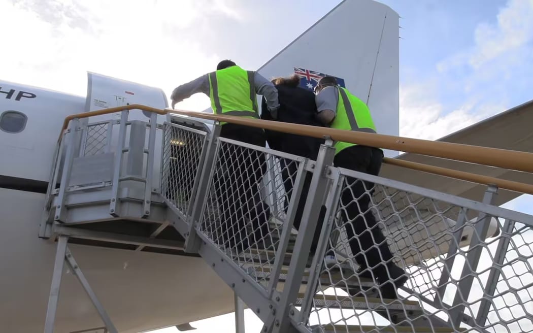 The man, who grew up in Hastings but has lived in Australia since he was 15, is being sent back to New Zealand as a