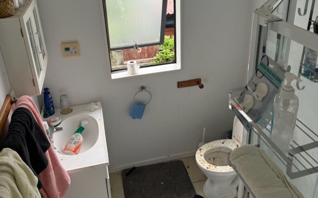 A toilet has exploded near the Moa Point Wastewater Treatment Plant.