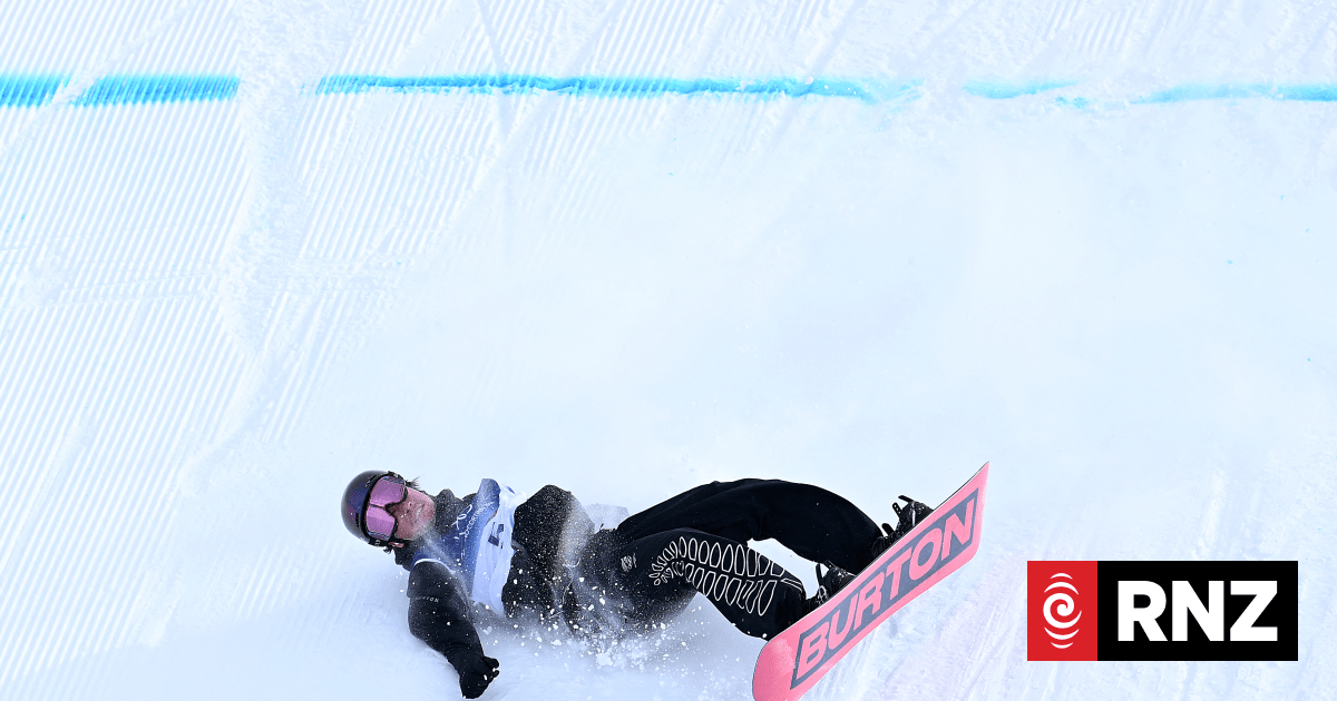 Olympics: Dane Menzies misses out on medal in men's Snowboard Slopestyle final