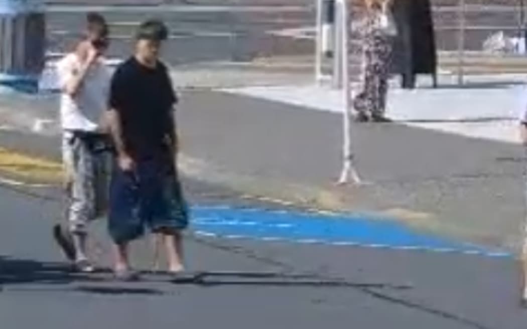 Police are seeking the public's help in identifying the people in the images provided, who police believe can help with enquiries into a breach of the Mount Maunganui landslide cordon.