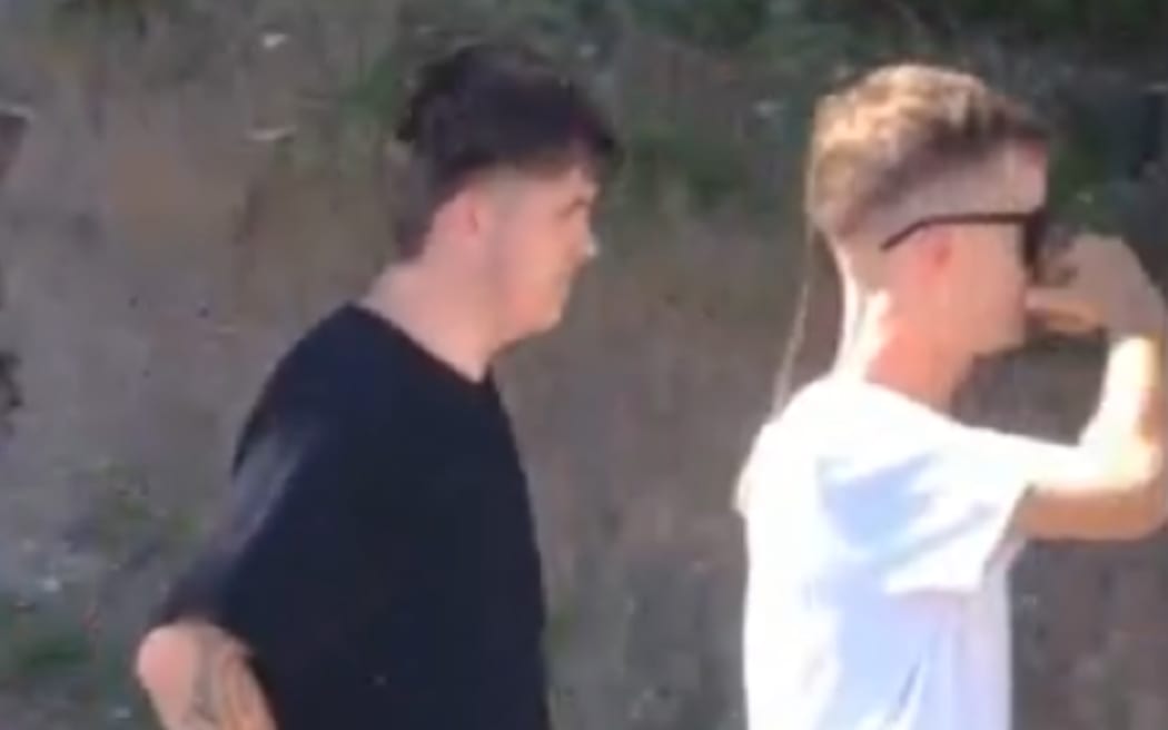 Police are seeking the public's help in identifying the people in the images provided, who police believe can help with enquiries into a breach of the Mount Maunganui landslide cordon.