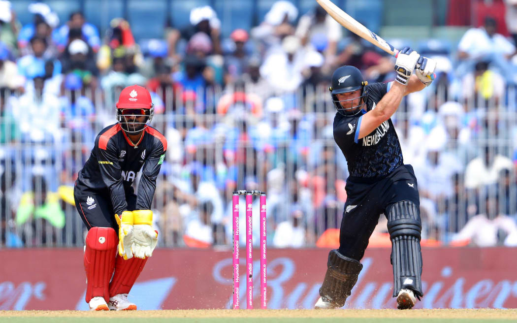 Glenn Philips New Zealand Blackcaps v Canada, ICC Men’s T20 World Cup cricket match at MA Chidambaram Stadium, Chennai, India on Tuesday 17 February 2026.
© Photo: Kushal Doshi / Photosport