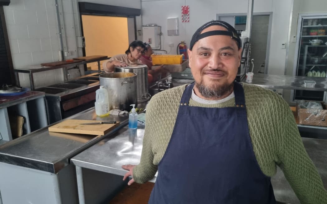 Shadrack Simi was in charge of the menu.