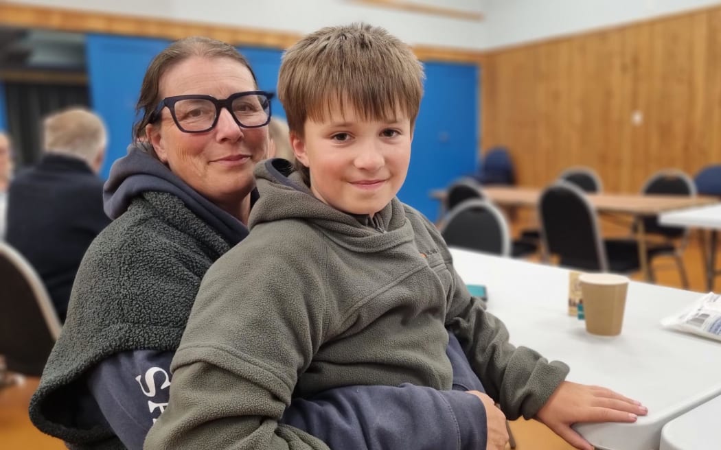 Wendy and Digger Morley gave breakfast at the Ashhurst Village Centre hall their seal of approval.