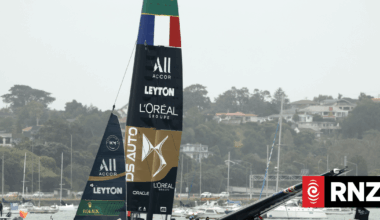 New Zealand SailGP as it happened: Day one off Auckland's Wynyard Point