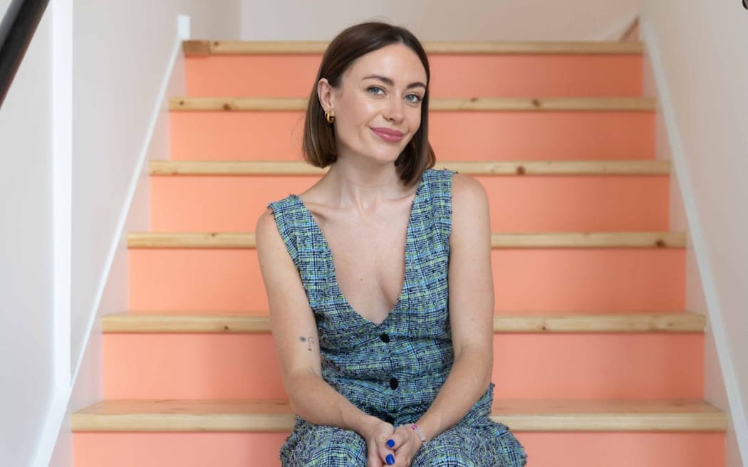 Ash Hornell, owner of Peach Stories.