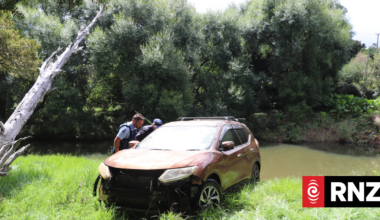 Car of Tekanimaeu Arobati, swept away in Mahurangi River, found