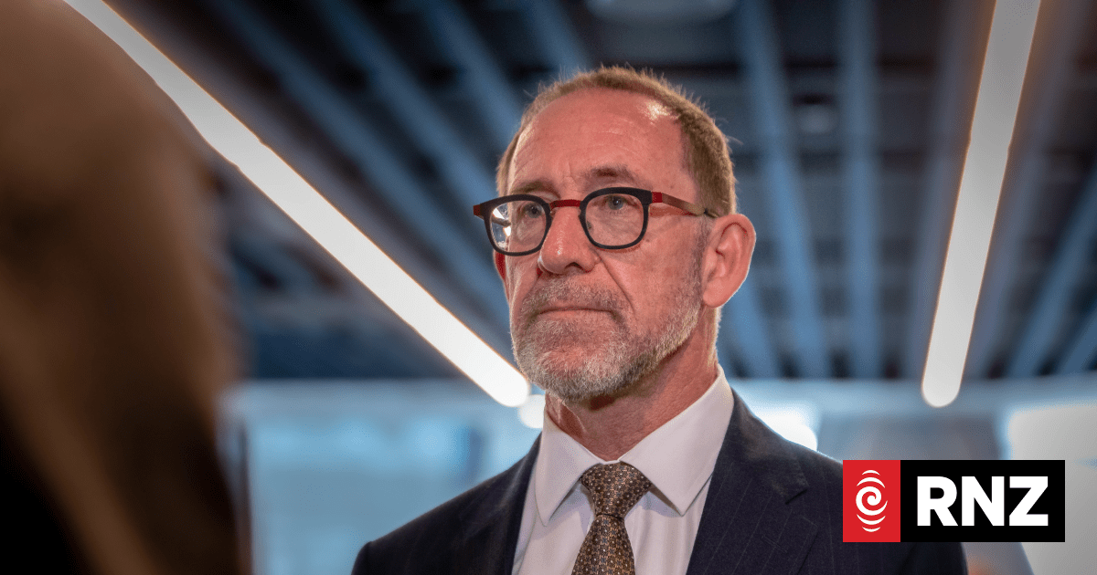Wellington Water chair's resignation 'right thing to do' - Mayor Andrew Little