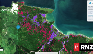 New satellite imagery shows recent storms triggered more than 11,000 slips on East Cape