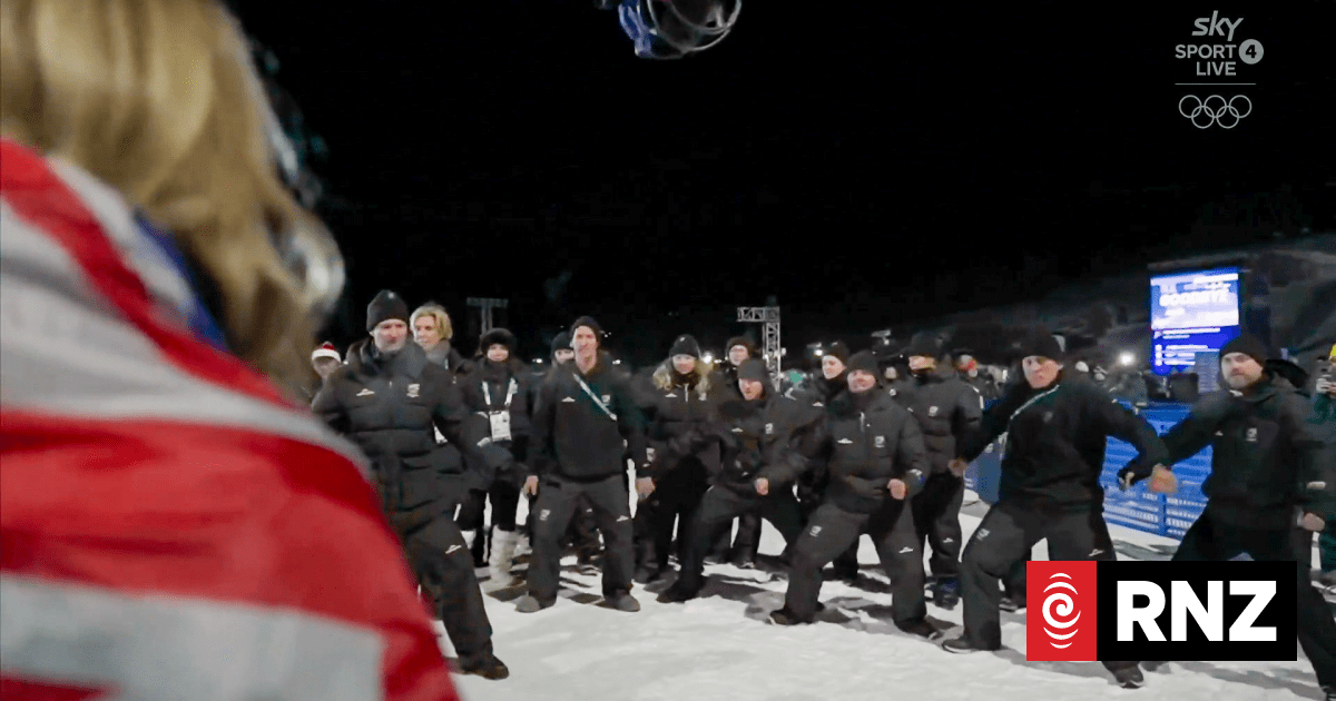 Watch: 'Really special' - team mates perform haka following Zoi Sadowski-Synnott's medal win