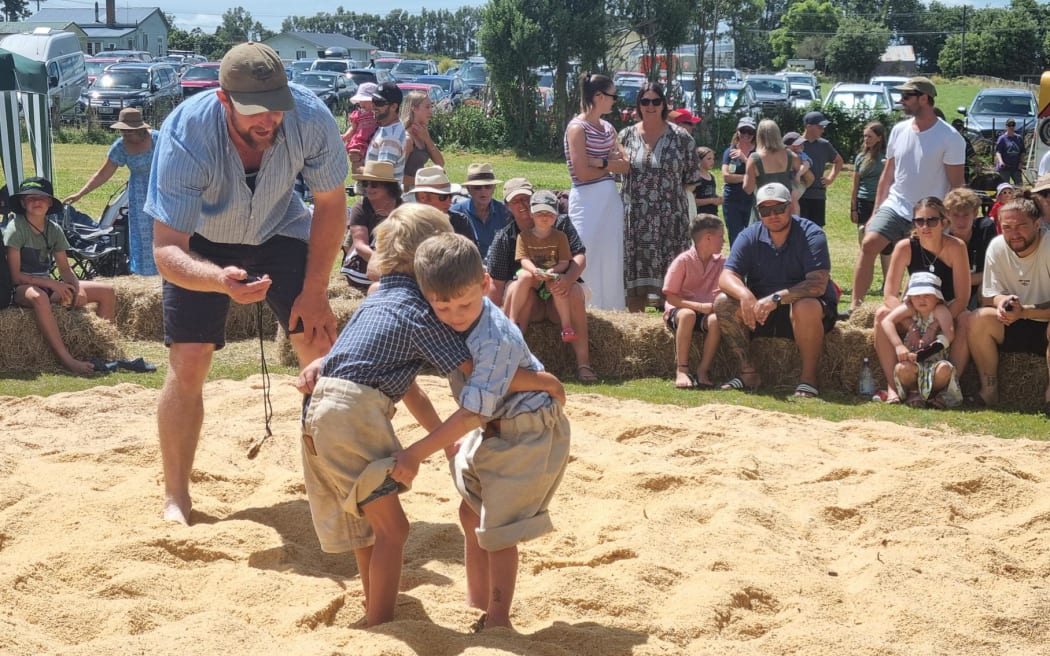 Schlingen competitors start off young.