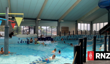 Mum calls for changes at Mt Albert Aquatic Centre after son's teeth smashed on slide, man's finger torn off