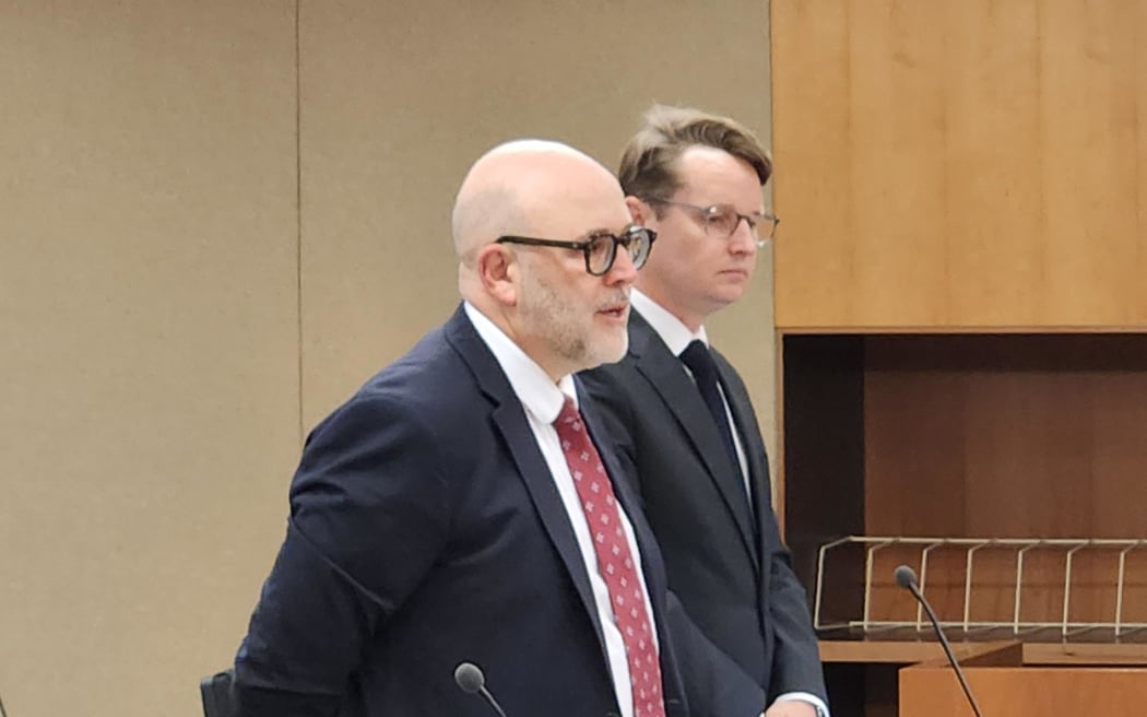 Special counsel Tim Stephens KC (left) and Jonathan Orpin-Dowell.