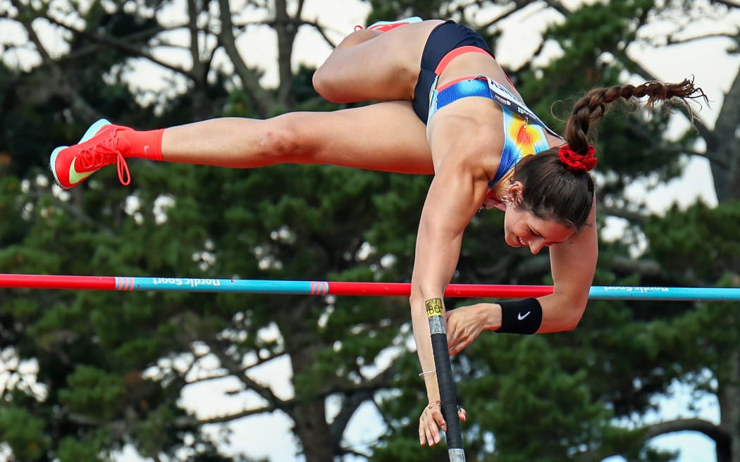 Eliza McCartney during 2026 Sir Graeme Douglas International at The Trusts Arena.
