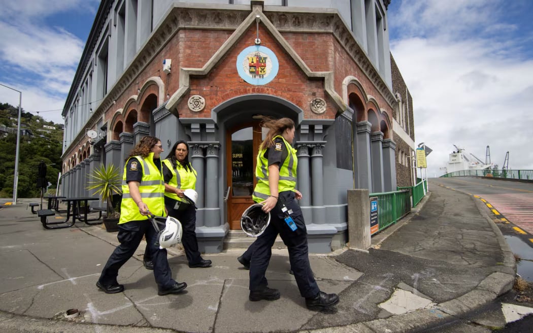 The Lyttelton Customs team are tight-knit and visible in the seaside community.