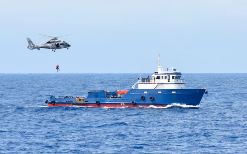 The armed forces in French Polynesia, the national gendarmerie, and the local branch of the anti-narcotics office were involved in the intercept.