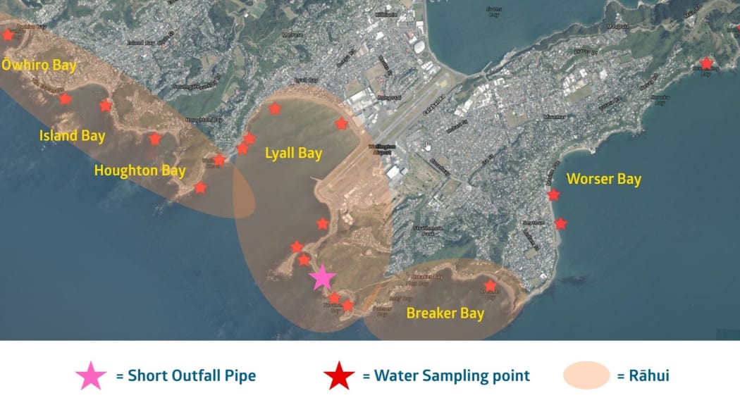 A failure at Wellington Water's Moa Point treatment plant has led to millions of litres of raw sewage flowing into the sea.