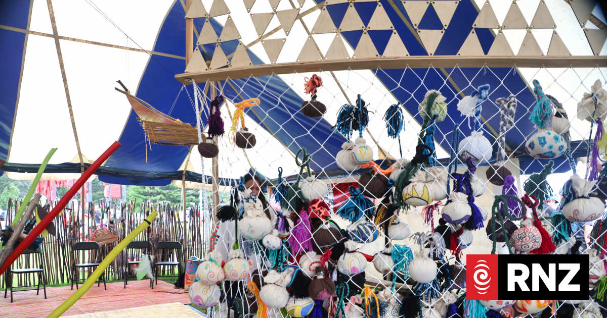 'Our kids are the atua of the space': Papamīharo creates space for taitamariki at Waitangi