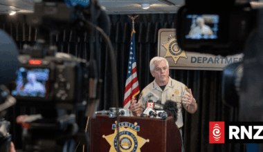 Blood of US news anchor's missing mother found at crime scene - police