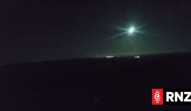 People across North Island report second possible meteor sighting within a week