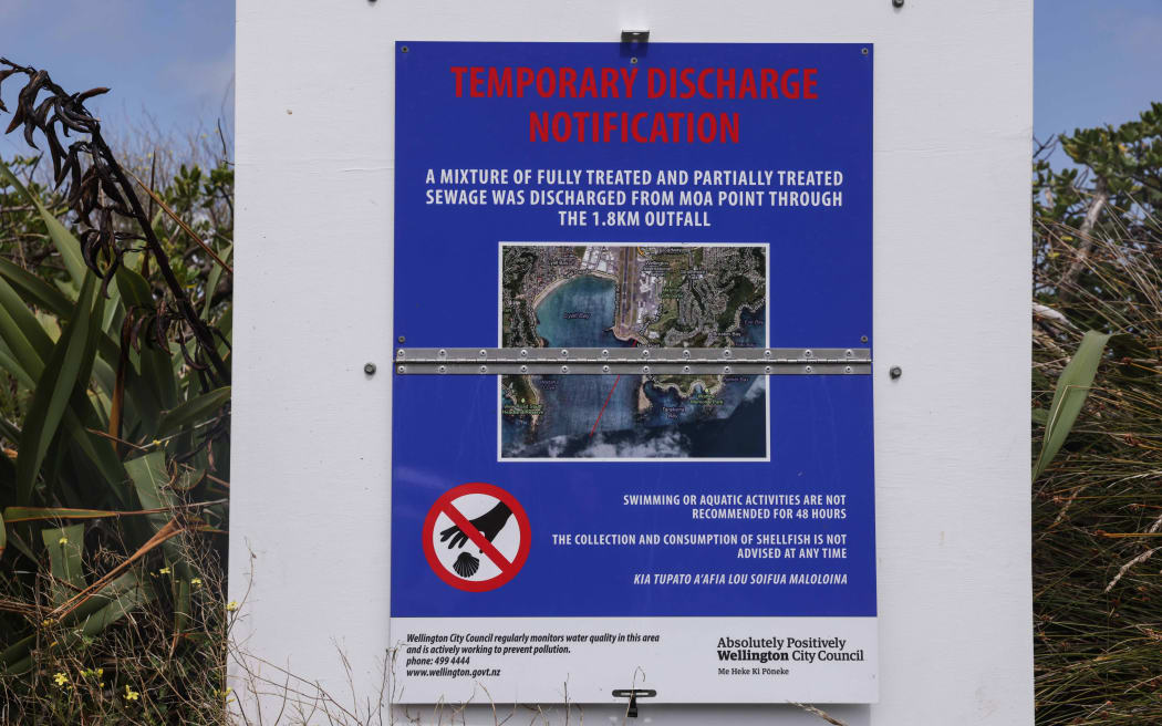 Wellington's Moa Point wastewater treatment plant has been shut down and staff evacuated from the site, after an equipment failure flooded multiple floors.