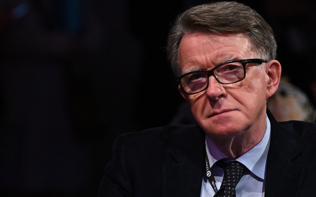 (FILES) British then-Labour Party politician Peter Mandelson attends the second day of the annual Labour Party conference in Liverpool, northeast England on September 26, 2022. Britain's sacked ex-ambassador to the US, Peter Mandelson, is quitting the upper house of parliament, the speaker announced on February 3, 2026, amid a growing political scandal over his ties to Jeffrey Epstein. (Photo by Oli SCARFF / AFP)