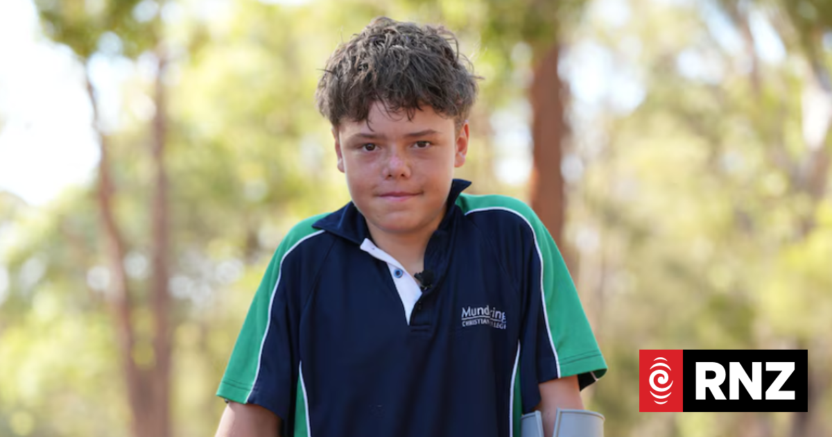 Austin Appelbee speaks after 'superhuman' swim off Quindalup to save family in Geographe Bay