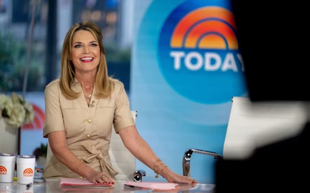 Savannah Guthrie on the set of NBC’s “Today” show on Tuesday, March 11, 2025.